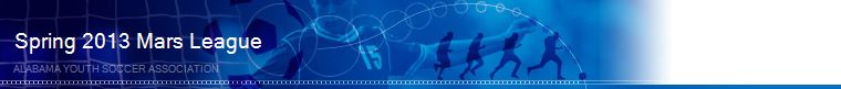 Spring 2013 Mars League banner